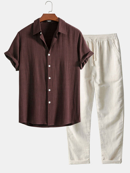 Leo | Linnen long pants