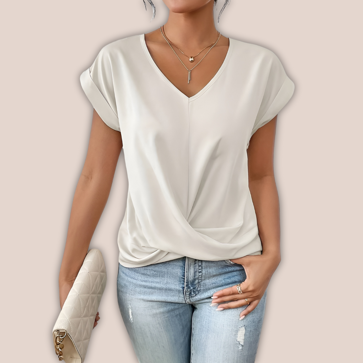 Elsa | Organic flowing shirt