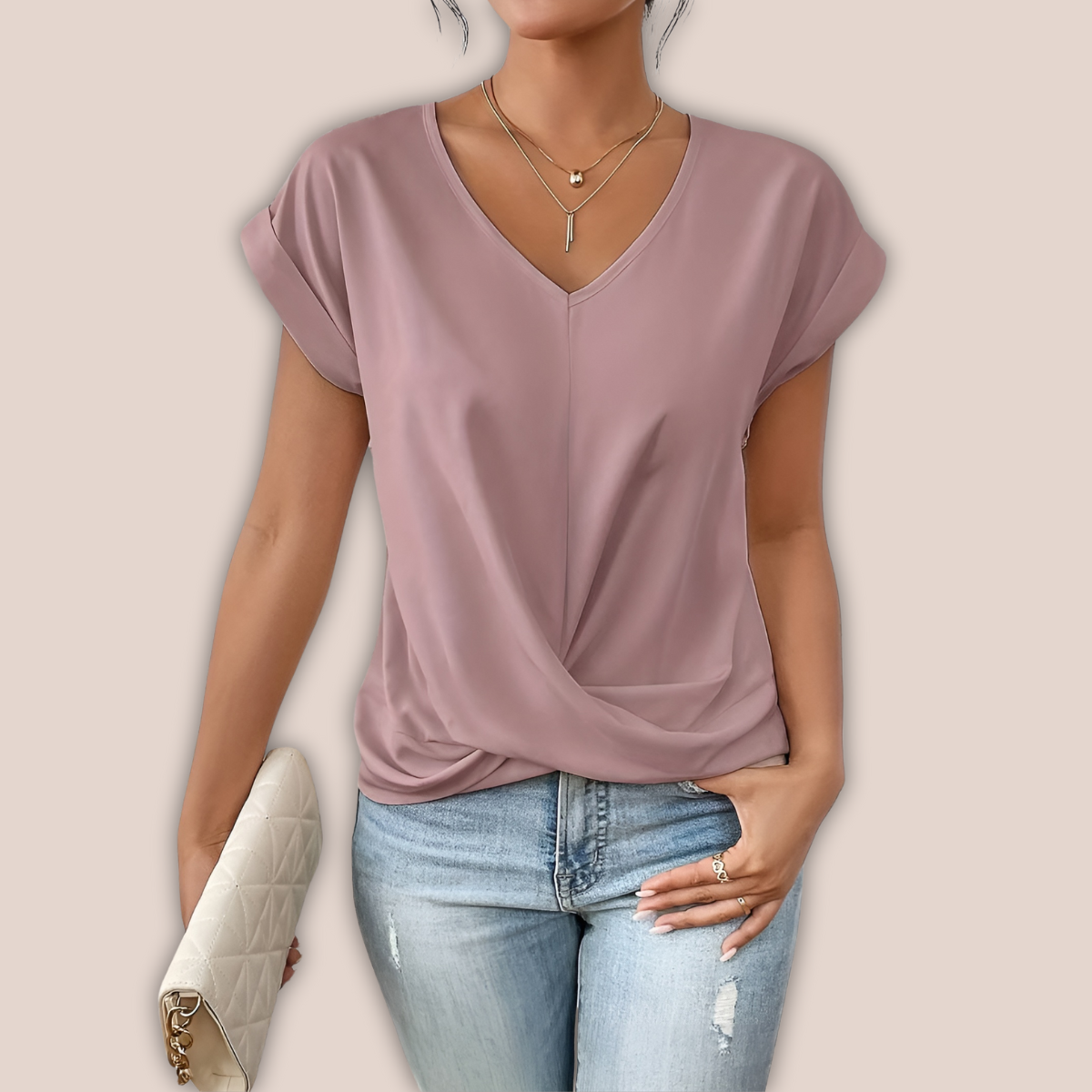 Elsa | Organic flowing shirt