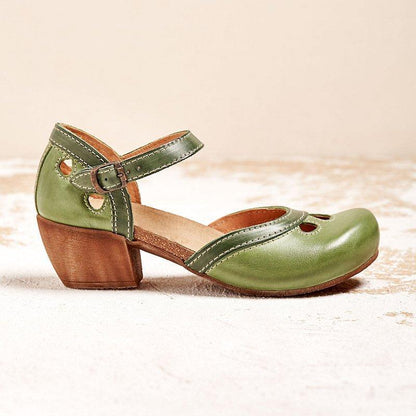 Amalia | Orthopedic Sandals With Low Heel