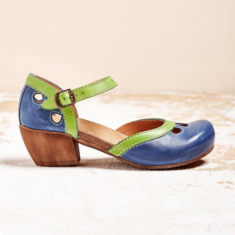 Amalia | Orthopedic Sandals With Low Heel