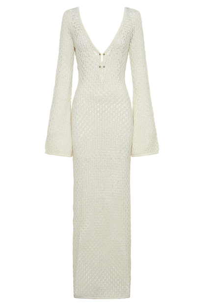 Lora | Refined White Dress