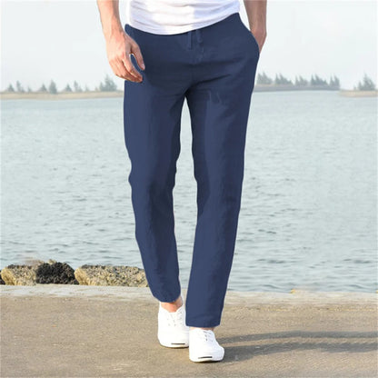 Mario | Long linen pants men