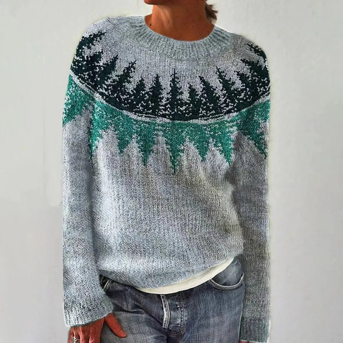 Silvia | Retro cold weather sweater